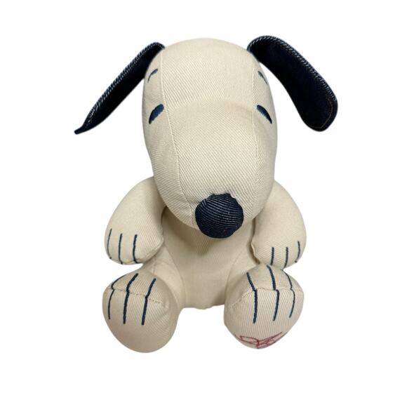 American Eagle Outfitters Other - American Eagle Denim Snoopy Plush Limited Edition 8” Peanuts Stuffed Toy Animal